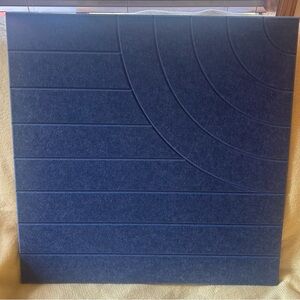 3 Feltright Tangent Wall Tiles in Indigo